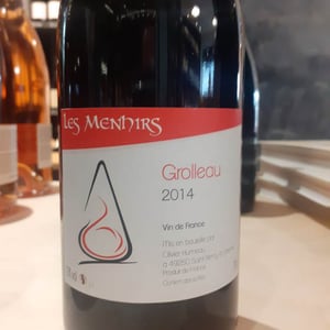 Grolleau - Domaine Les Menhirs - Olivier Humeau -2014