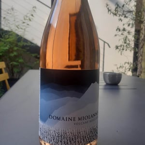 Volcane Rose - Domaine Miolanne - Jean-Baptiste Deroche & Laure Cartier 