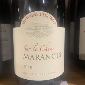 Maranges - Domaine Chevrot - Vincent & Pablo Chevrot -2018