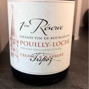 1ère Réserve Pouilly Loché - Domaine Tripoz - celine-laurent-tripoz