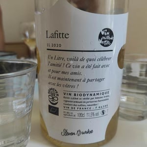 1L Cuvée Yard Elements - Château Lafitte - antoine-caroline-arraou