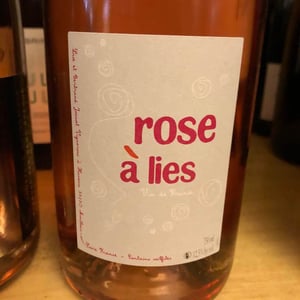 Rose à Lies - Domaine Jousset - lise-bertrand-jousset