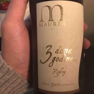 3 Dana Godine - Maurer Winery - Oszkár Maurer 