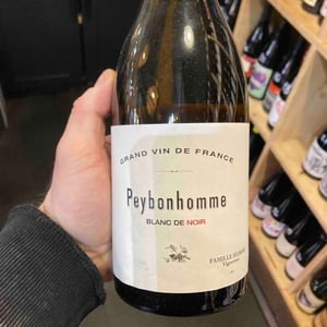 LE BLANC de NOIR - Château Peybonhomme Les Tours - Vignobles Hubert - famille-hubert