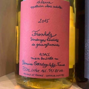 Fronholz - Domaine Ostertag [BIO_ORGANIC] - André Ostertag 