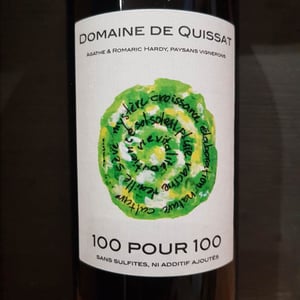 100 Pour 100 - Domaine de Quissat - agathe-et-romaric-delouvrie-hardy