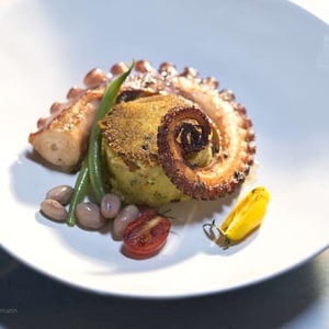 Polpo Con Borlotti E Patate - Culina Restaurant - 595325