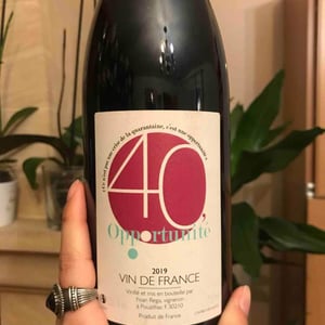 40 Opportunités - Domaine Yoan Rega - Yoan Rega -2019