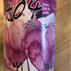 Sons of Wine - Farid Yahimi - 404 Erreur Pas De Sulfite
