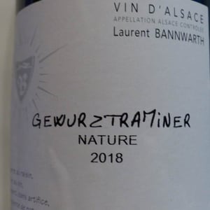 Gewurtztraminer - Laurent Bannwarth - Stéphane Bannwarth -2018