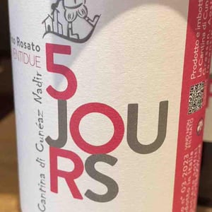5 Jours - La Cantina Di Cunéaz Nadir - Nadir Cunéaz -2022