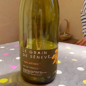 Le Grain de Sénevé - Adeline et Hervé Ravera - 500 Mètres Egrappé