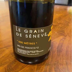500 Mètres Egrappé - Le Grain de Sénevé - Adeline et Hervé Ravera 