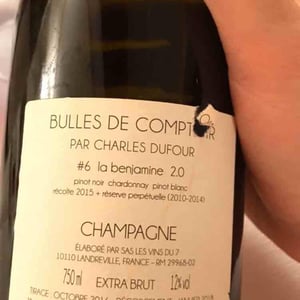 #6 La Benjamine 2.0 - Extra Brut - Charles Dufour - charles-dufour