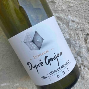6•3•1 - Dupré Goujon - Sébastien Dupré & Guillaume Goujon -2020