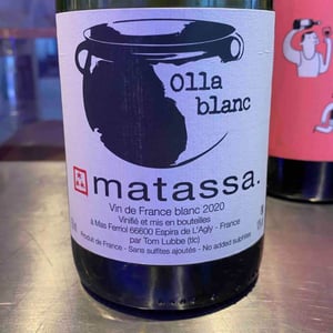 Coume de l'Olla Blanc - Domaine Matassa - Tom Lubbe 