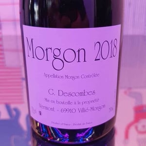 Morgon Vieilles Vignes - Georges Descombes - georges-descombes