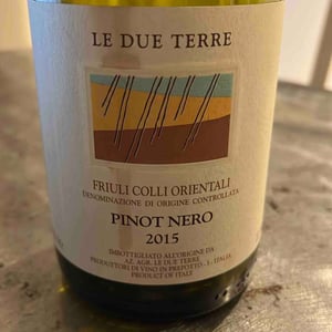Pinot Nero - Le Due Terre - silvana-forte-flavio-e-cora-basilicata