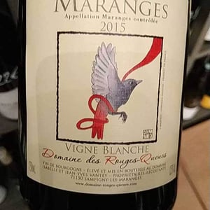 Maranges Vigne Blanche 2015 - Domaine des Rouges-Queues - isabelle-jean-yves-vantey