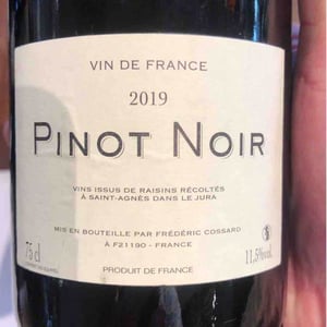 Pinot Noir - Domaine de Chassorney - frederic-cossard