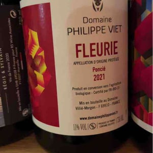 Regnie Haute Ronze - Domaine Philippe Viet - Philippe Viet -2021