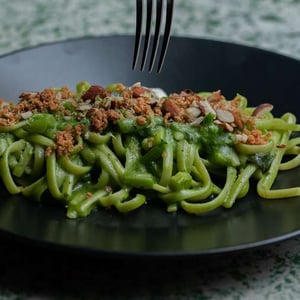 Spaghettone Cime Di Rapa, Bottarga Di Tonno E Cremoso Di Ricotta - Ciccio Bar et Cuisine - 594777