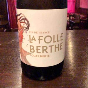 Folles Bulles Chenin - La Folle Berthe - David Foubert 