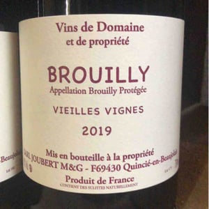 Beaujolais Nouveau - Domaine Marcel Joubert - carine-joubert