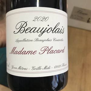 Madame Placard - Domaine Métras - Yvon Métras 