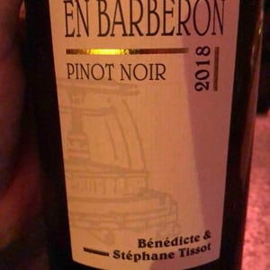 Domaine André & Mireille Tissot - Bénédicte & Stéphane Tissot - En Barberon Pinot Noir