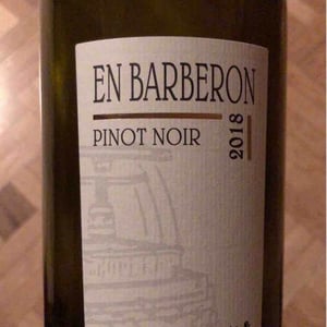 En Barberon Pinot Noir - Domaine André & Mireille Tissot - Bénédicte & Stéphane Tissot -2019