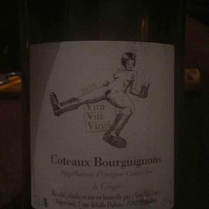 À Gégé - Rouge - Vini Viti Vinci - Nicolas Vauthier "Kikro" 