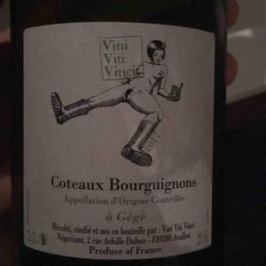 Vini Viti Vinci - Nicolas Vauthier "Kikro" - À Gégé - Rouge