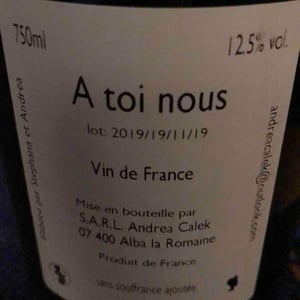 Andrea Calek - Andrea Calek et Stephana Nicolescu - A Toi Nous