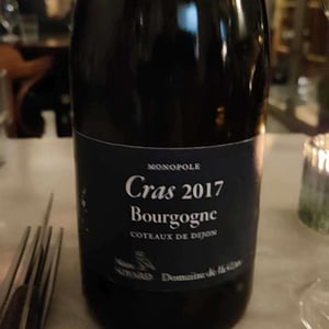Cuvée Cras Monopole Blanc - Domaine de la Cras - Marc Soyard 