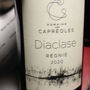 Diaclase Regnié 2020