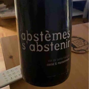 Abstèmes s'Abstenir - Cosse & Maisonneuve - Matthieu Cosse & Catherine Maisonneuve 