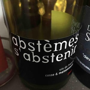 Abstèmes s'Abstenir - Cosse & Maisonneuve - matthieu-cosse-catherine-maisonneuve