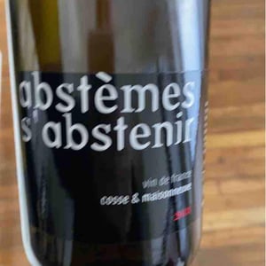Abstèmes s'Abstenir - Cosse & Maisonneuve - Matthieu Cosse & Catherine Maisonneuve 