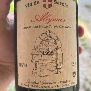 Abymes - Domaine Giachino - Frédéric, David & Clément Giachino -1998