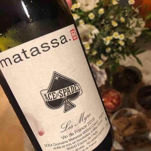 Ace Of Spades Les Myrs - Domaine Matassa - tom-lubbe -2019