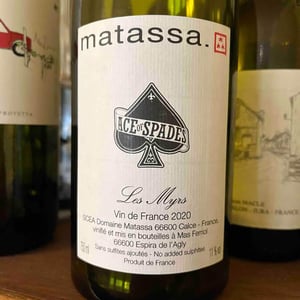 Domaine Matassa - Tom Lubbe - Ace Of Spades Les Myrs