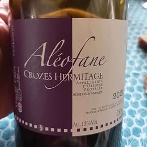 Aléofane Crozes Hermitage Rouge - Domaine Aléofane - natacha-chave -2019