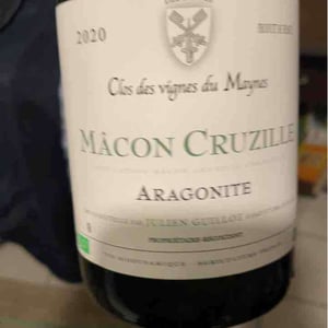 Clos des Vignes du Maynes - Julien Guillot - Aragonite