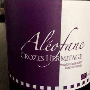 Aléofane Crozes Hermitage Rouge - Domaine Aléofane - natacha-chave -2019