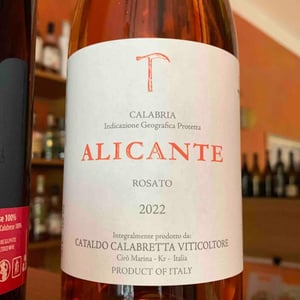 ALICANTE IGP Calabria Rosato - Cataldo Catabretta - cataldo-calabretta -2022