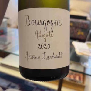 Bourgogne Aligoté (Label from 2020) - Antoine Lienhardt - Antoine Lienhardt 