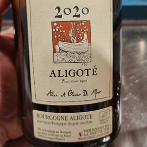 Aligoté Plantation 1902 - Alice & Olivier De Moor - Alice & Olivier De Moor 