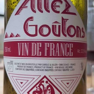 Allez Goûtons (blanc) - Domaine Derain - Julien Altaber & Carole Shwab, Domique Derain 