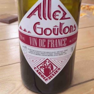 Allez Goûtons (rouge) - Domaine Derain - Julien Altaber & Carole Shwab, Domique Derain 